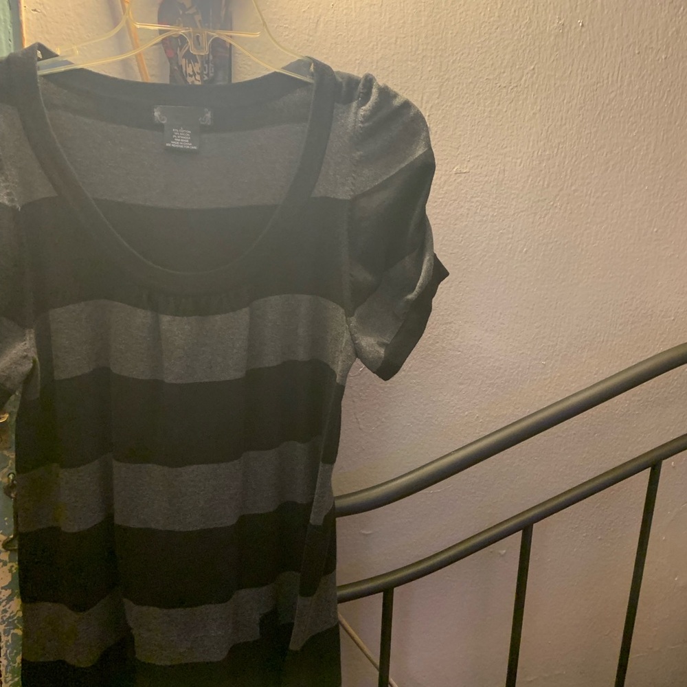 Multi Color Black and Grey Dress